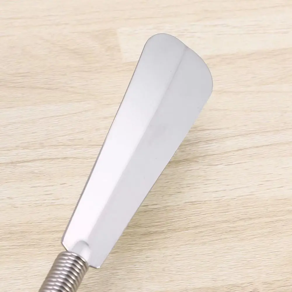Shoe Horn Extendable Shoe Horn Stainless Steel Long Handle Telescopic Shoehorn Adjustable Length Adjustable Long Handle Shoehorn