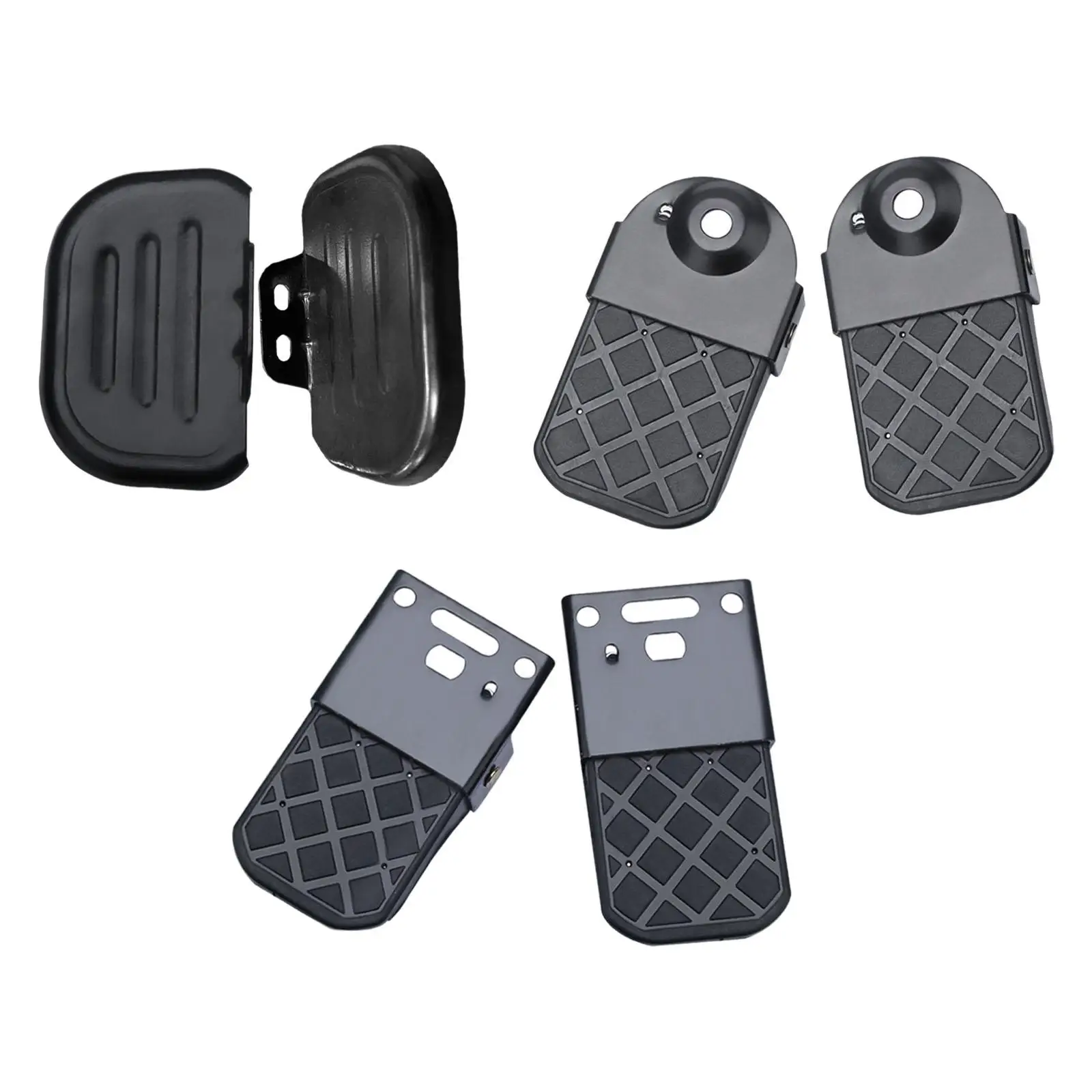 دواسات خلفية للدراجة غير قابلة للانزلاق وسهلة التركيب وحامل بديل لراحة القدم