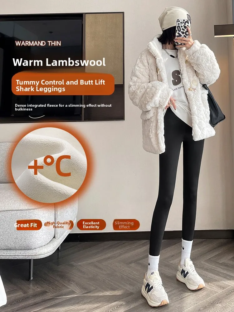 Pantalon de Yoga taille haute doublé en Fce pour femmes, coupe ajustée, couche de Base, anti-balles, contrôle de l'abdomen, arche, collants de Fitn