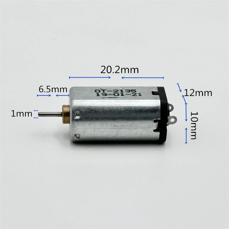 FK-N30PA-2135 Mini N30 Motor DC 3V 3.7V 4.2V 40000RPM High Speed Strong Magnetic Micro 12mm*10mm Engine DIY RC Hobby Toy Model