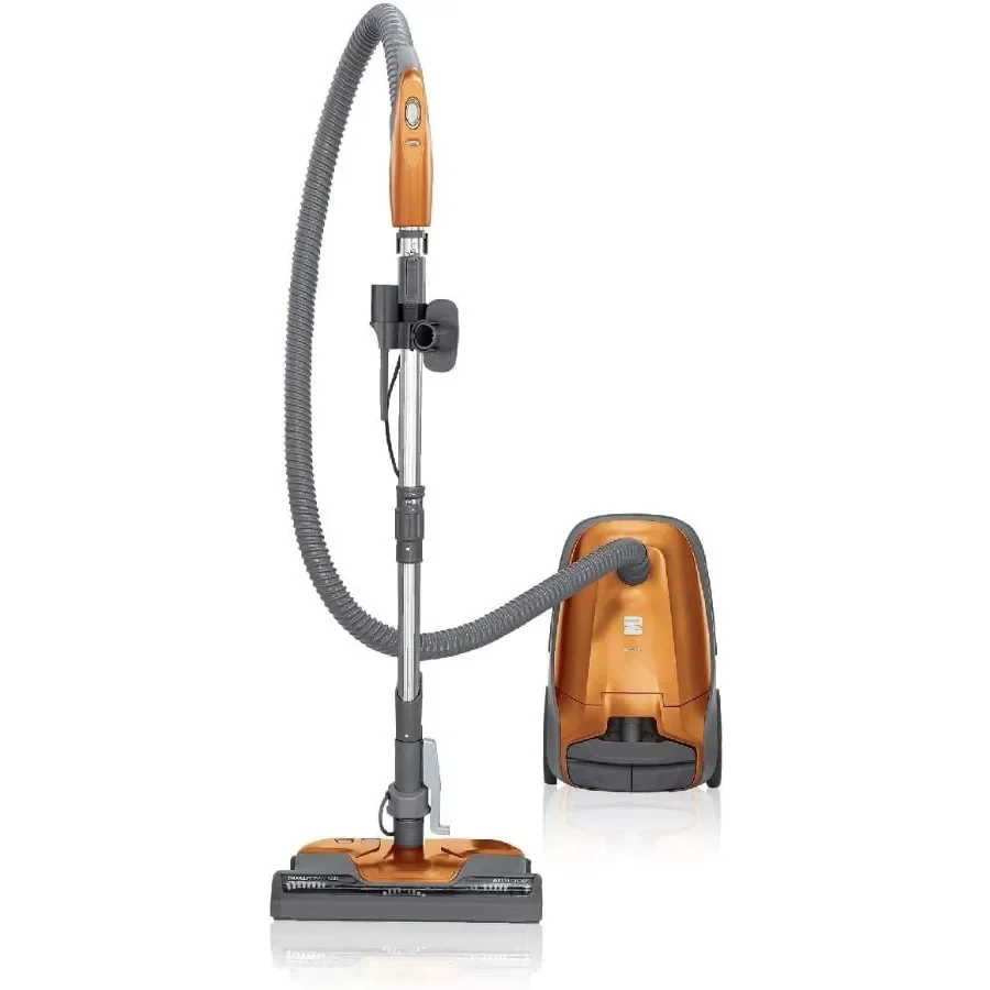 81214 200 Series Pet Friendly Lightweight Bagged Canister Vacuum Cleaner, HEPA Filter 2 Motor System with 3 Cleaning Tools for Hard Floors and Carpets