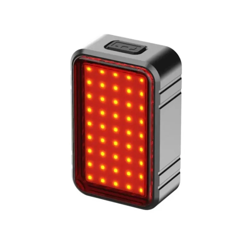 Wholesale Usb Rechargeable Bicycle Rear Light Smart Waterproof Brake Tail Light Bicycle Light image 4