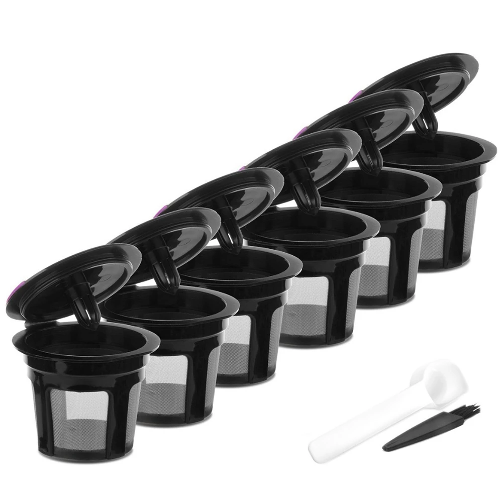 Cápsulas de filtro de café reutilizables K Cups para cápsulas K recargables Keurig 2,0 y 1,0 cápsulas de café reutilizables