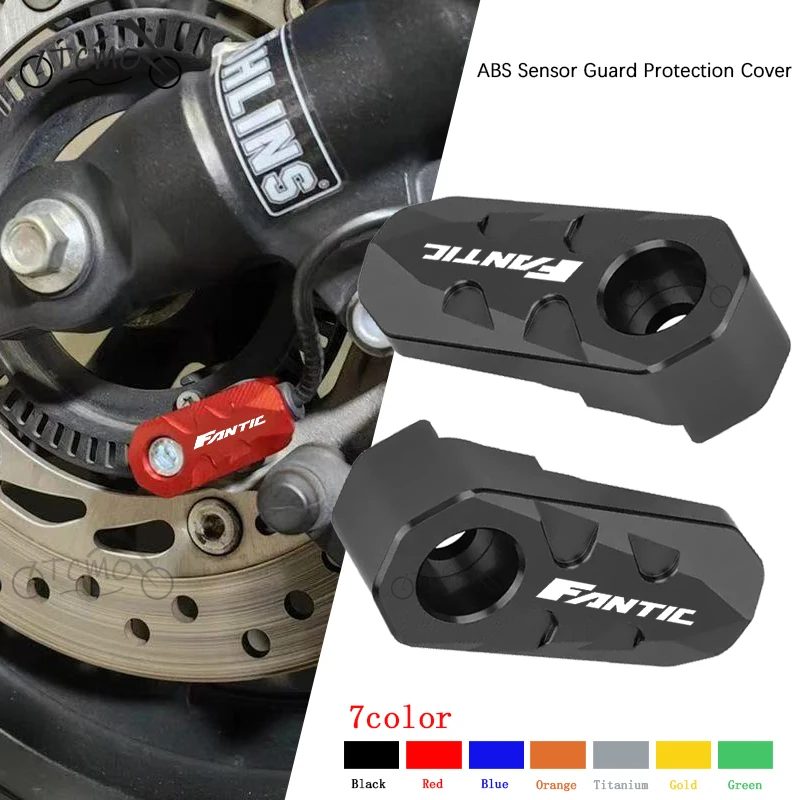 

For FANTIC CABALLERO FLAT TRACK 125 250 500 RALLY/SCRAMBLER 500 ENDURO RANGE XE125 Motorcycle ABS Sensor Protector Guard