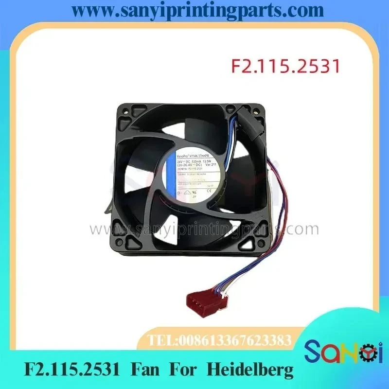 Best Quality F2.115.2511, F2.115.2401, F2.115.2531, L4.115.2481, C5.115.2421, M2.115.2411 Fan For Printing Machine Parts