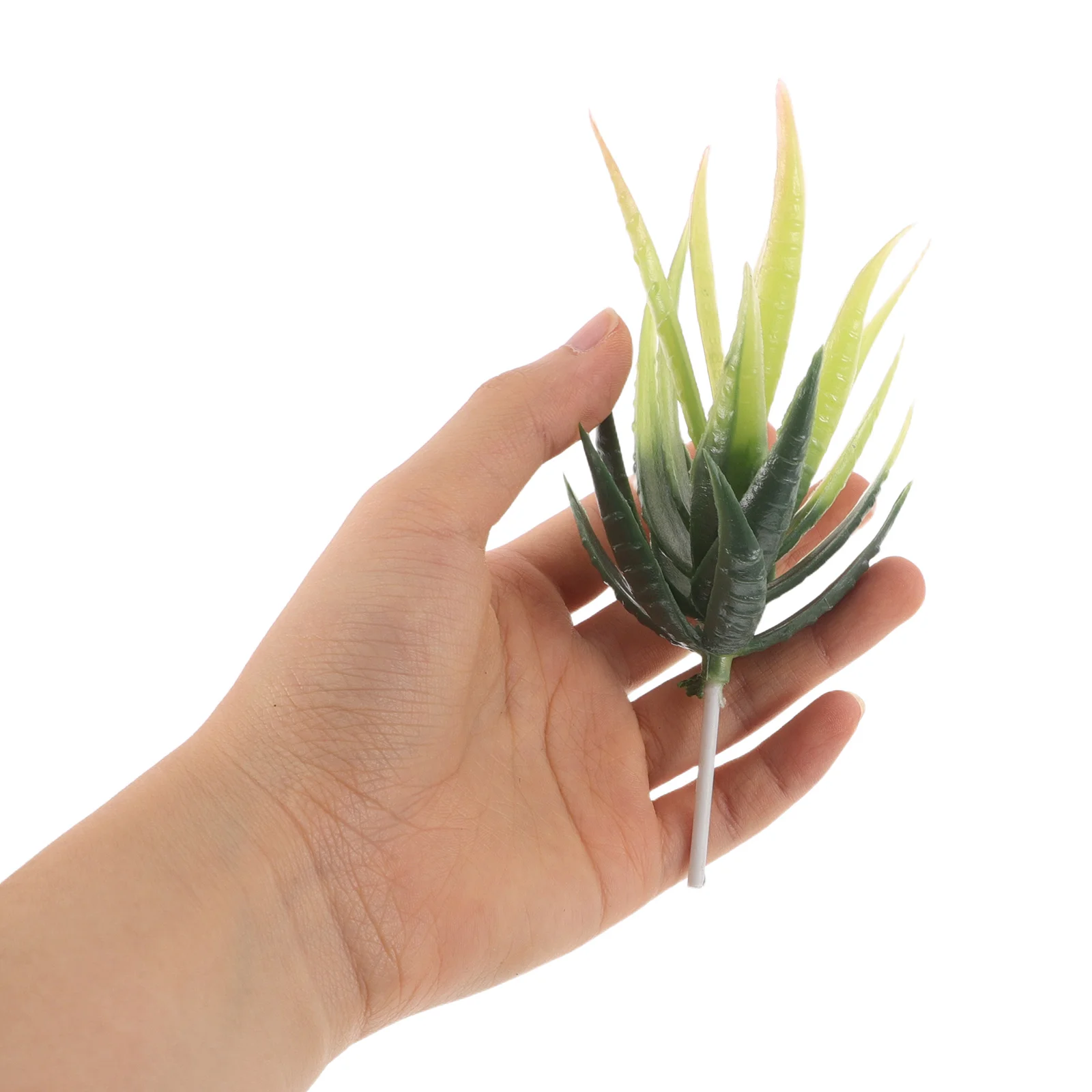 6pcs Artificial Succulents Plants Mini Plastic Potted Succulents Decorative Faux Small Plant Cute Miniature Greenery Ornaments - Image 4