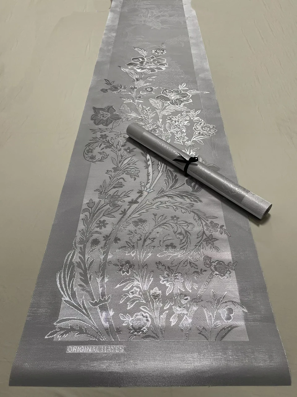 Luxuriöses Grandmaster Hayes Gele & Ipele Set 2-teilig, Nigerianischer Aso Ebi Sego Stoff für Afrikanische Kopfbedeckungen & Turbane, 48x210cm TX-6 – Detail 8