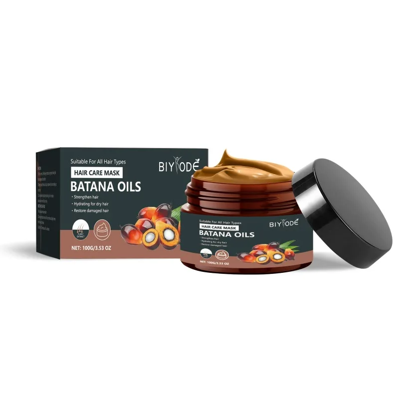 100g TK HOT Batana Oil Hair Mask Nourishes Smooth and Strong Hair