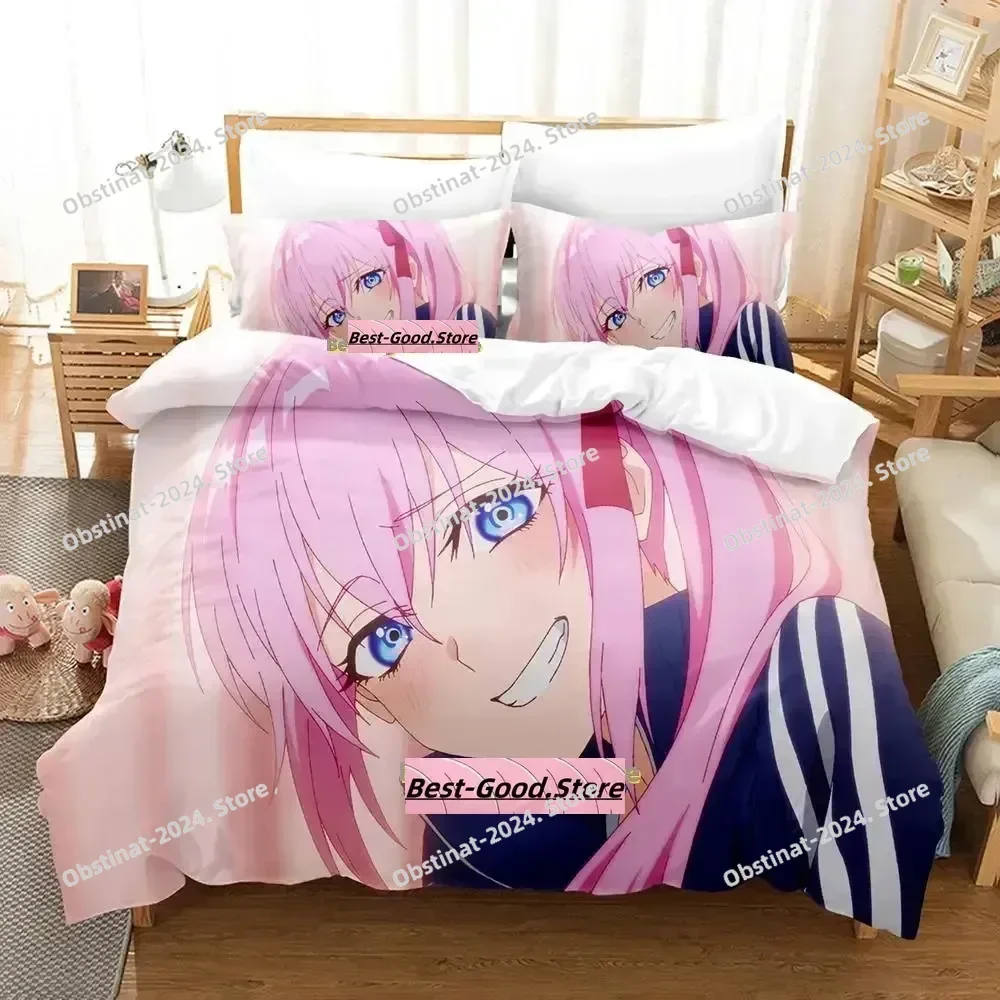 New Shikimori's Not Just a Cutie Bedding Set Cartoon Anime three-piece set Adult Kid Bedroom Duvetcover Sets camas dormitorio