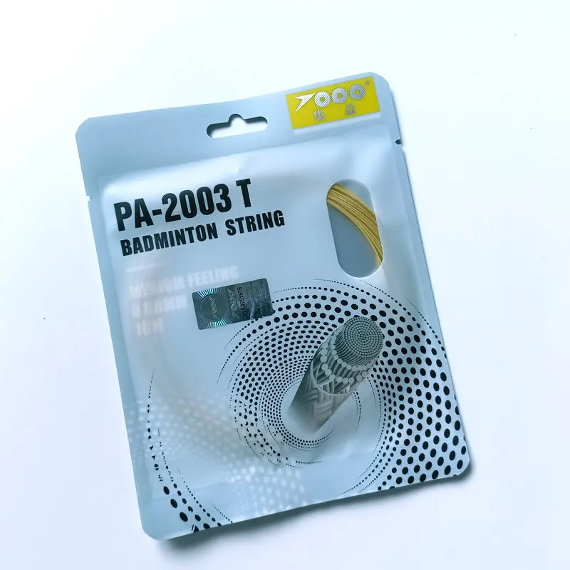 22-26 Pfund Badminton-Saite, Drahtdurchmesser 0,68 mm, hochelastische, langlebige Trainingsschlägerleine für Amateure, Badminton-Zubehör – Detail 16
