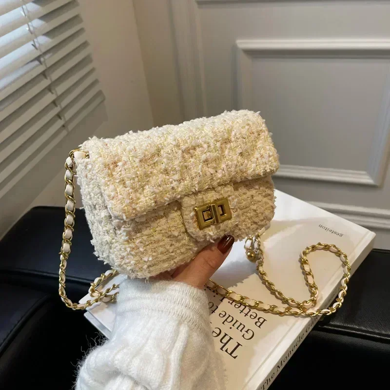 High-looking Fashionable Women's Bags Chain Small Bags Crossbody Bags High-end Design Handbags Exquisite Gifts