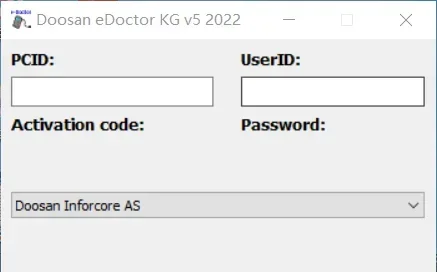 EPC-SOFTWARE Doosan E-Doctor Diagnostic Keygen 2022v5 For 2023 EDIA Programs