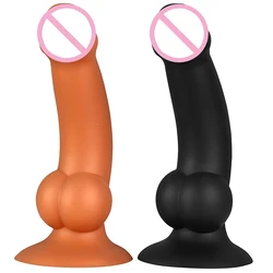 Sex Product Liquid Silicone Huge Anal Plug Dildos Big Butt Plug Soft Penis Anal Dilator Stimulate Vagina and Anus Sex Toys Dick