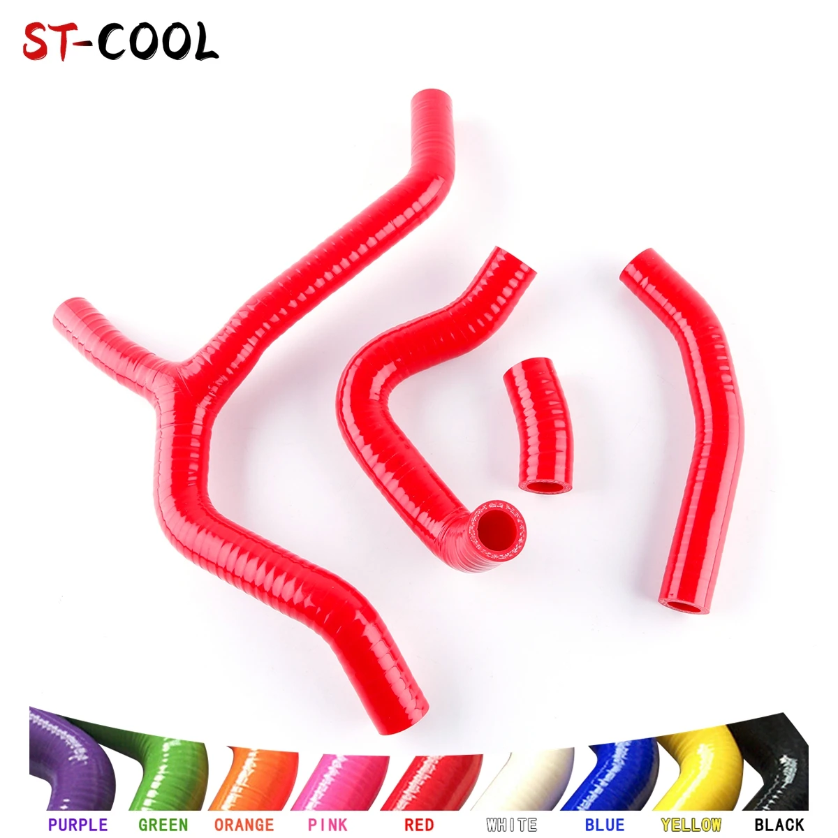 For Honda CRF 450 R 450R CRF450R 2014 2015 2016 High Performance Radiator Hoses Silicone Tubes (Y-KIT) Piping 4Pcs 11 Colors