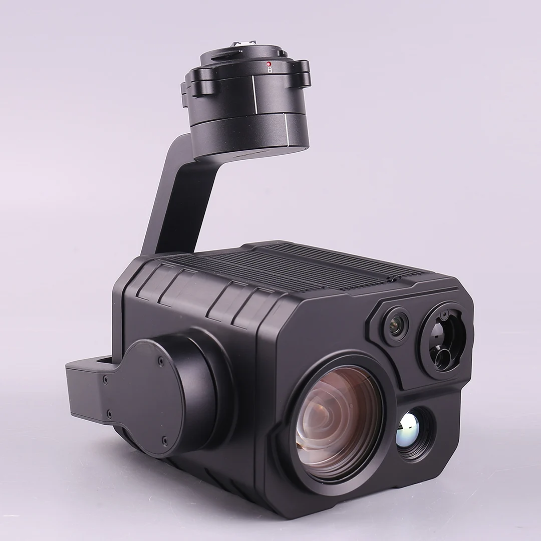 SIYI ZT30 Optical Pod Four Sensors 4K 8MP 180X Hybrid 30X Optical Zoom Gimbal Camera 640 x 512 Thermal Imaging High Accuracy Las