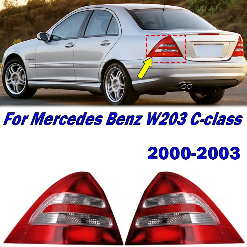 

Автомобильный задний фонарь для Mercedes Benz W203 C-class 2000-2003 C180 C200 C230 C240 C280 C300 C320 Корпус заднего фонаря без лампы