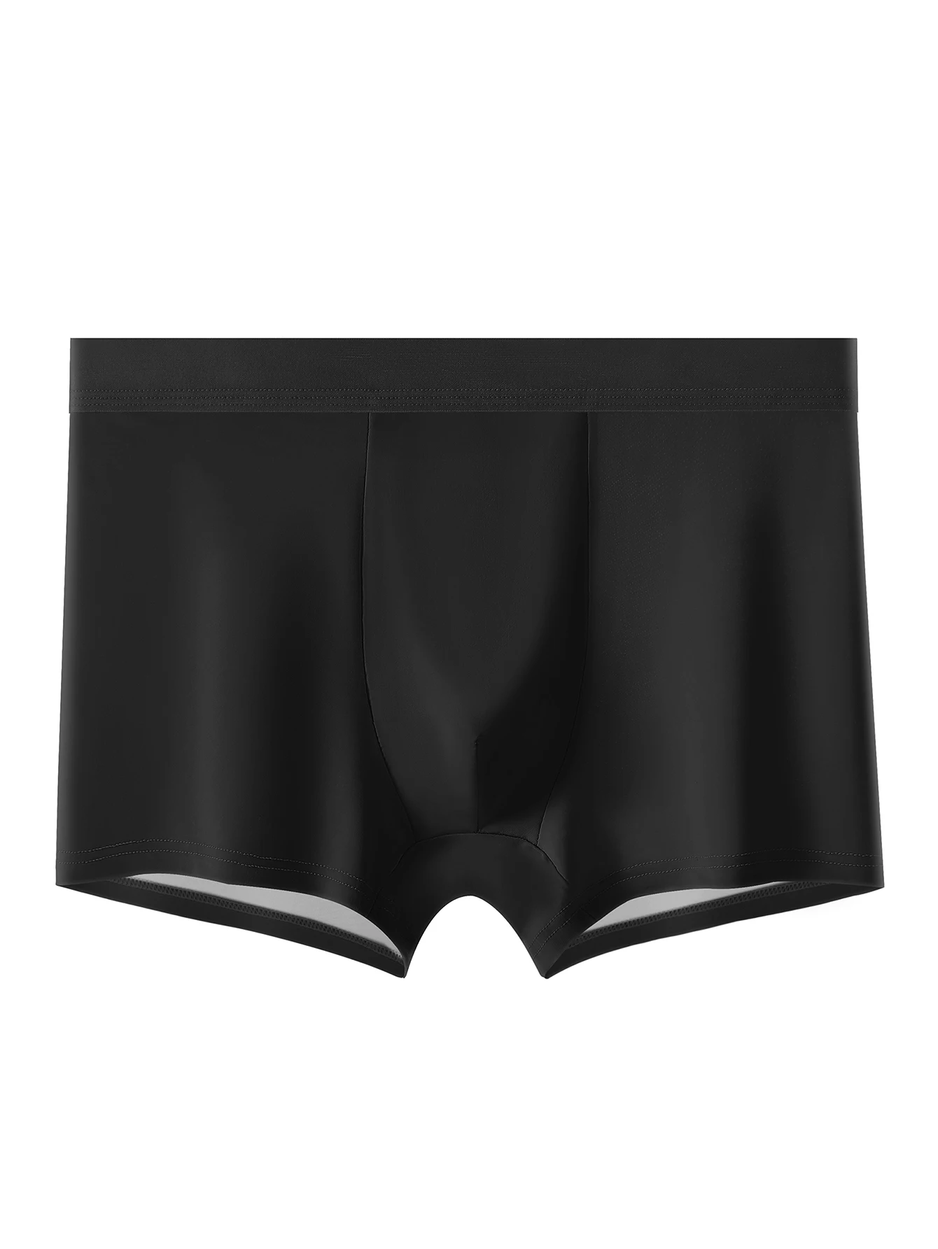 Random 5pcs Summer Thin Men's Boxers Sports Underwear Soft Breathable Comfortable Simple Fashionable Athleisure Fitness Panties