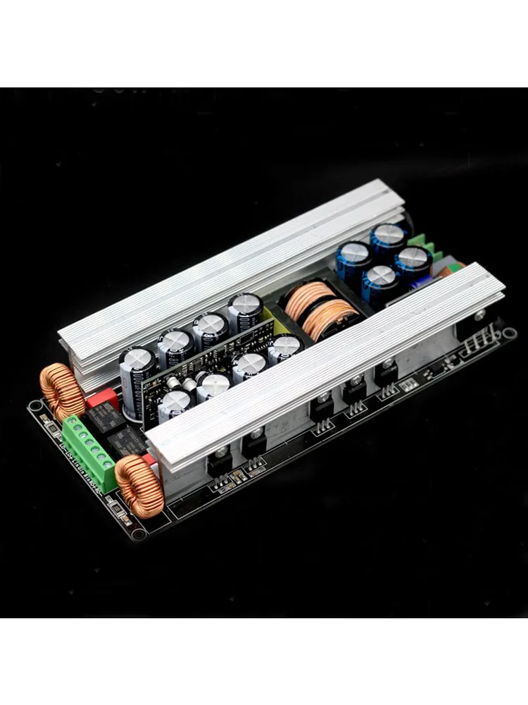 Stereo two channel digital amplifier board with switch power supply 2x700W2x600W, bridgeable with speaker protection