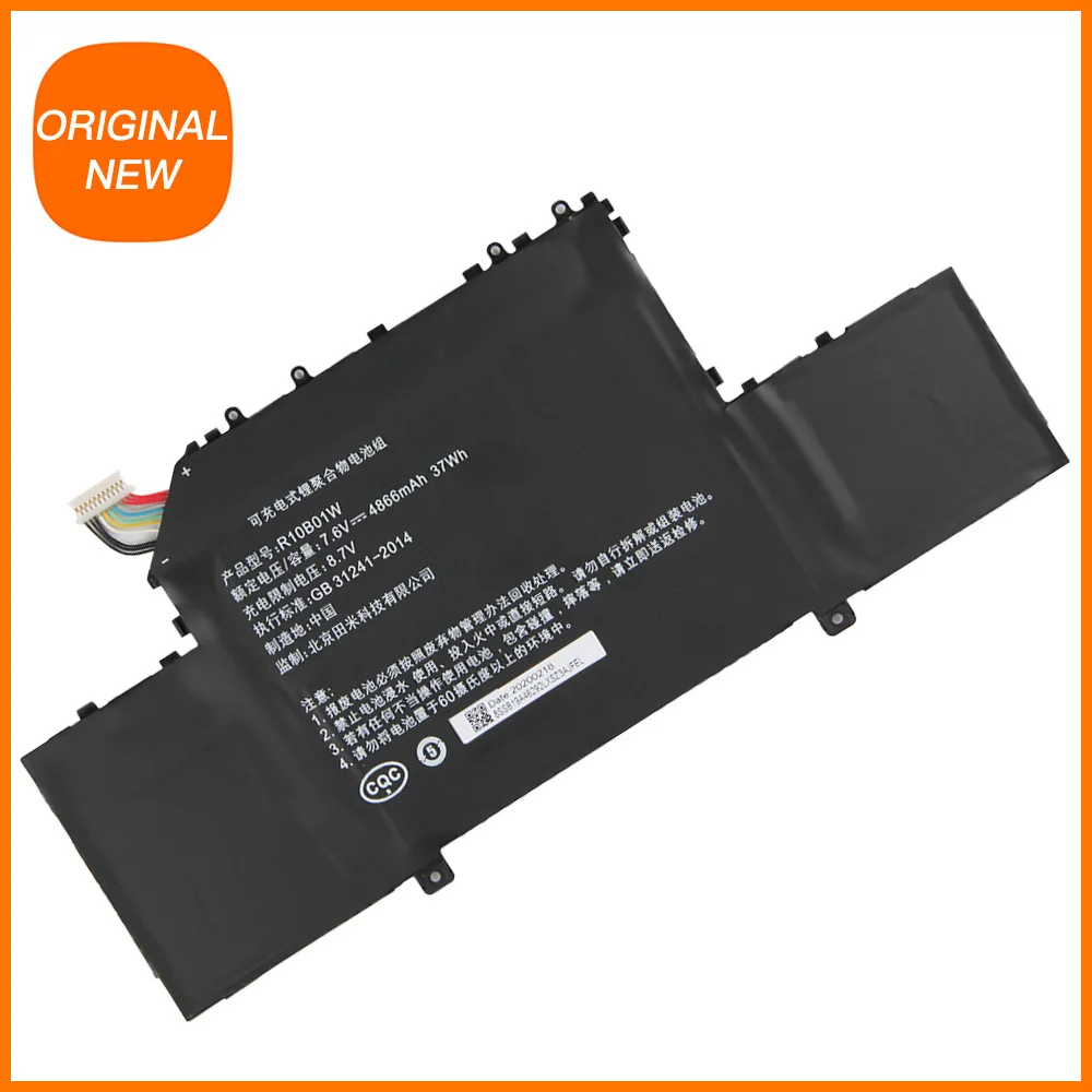 Imagem -05 - Bateria do Portátil Xiaomi mi Notebook Air Original 4886mah R10b01w R10bo1w 12.5 Tm1607 16120101 Baterias aa ai a