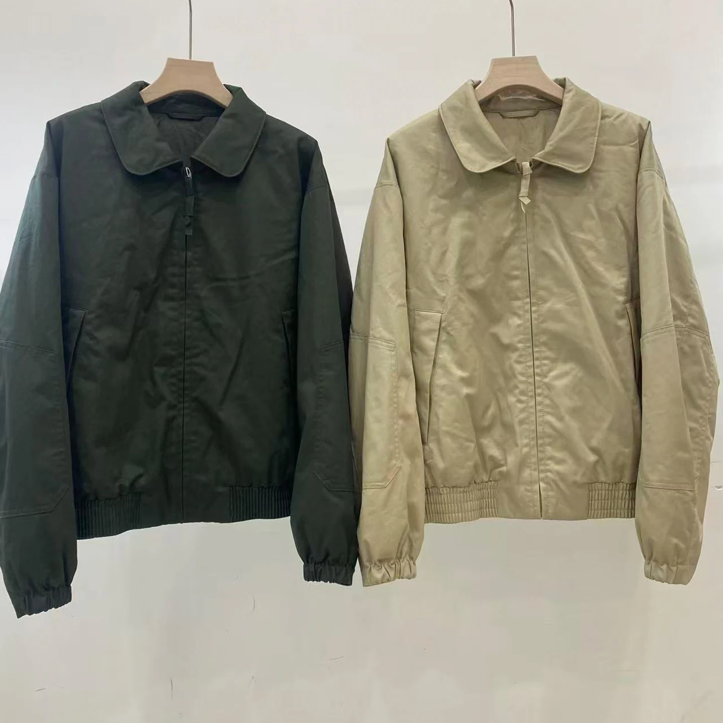 

Куртка-жакет унисекс из хлопка Collaboration Air, повседневная, осенне-зимняя, новая модель E4794, приталенный крой, молодежная одежда