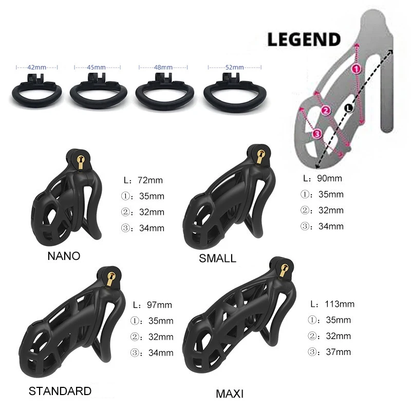 Sex Toys for Men Adult Hot Sale Waist Belt Male Chastity Cock Cage Penis Sleeve Cockrings Erotic Urethral Lock BDSM Bondage