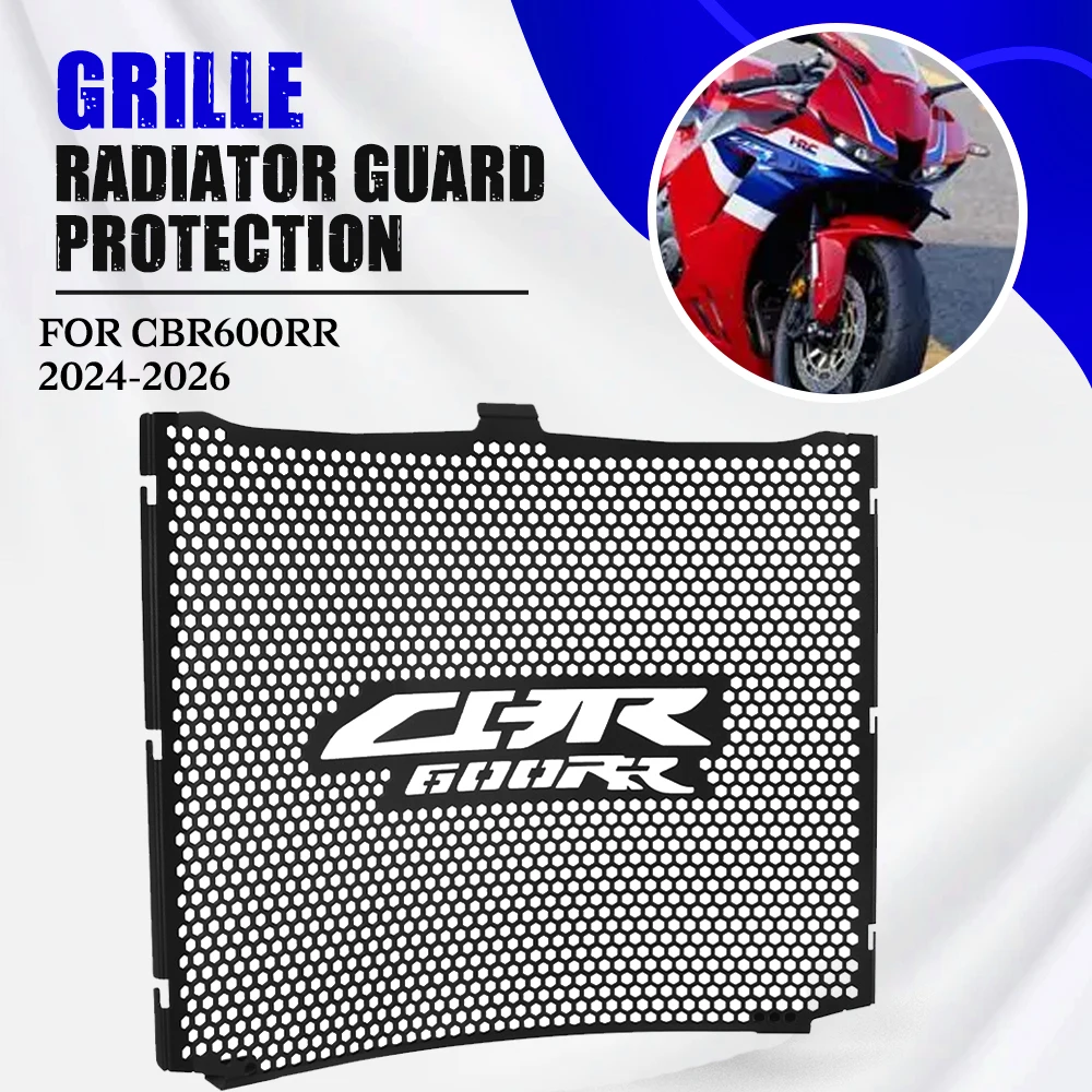

CBR600RR 2026 Accessories Radiator Guard Grille Grill Cooler Cooling Cover Protection For Honda CBR 600RR 2025 CBR600 RR 2024