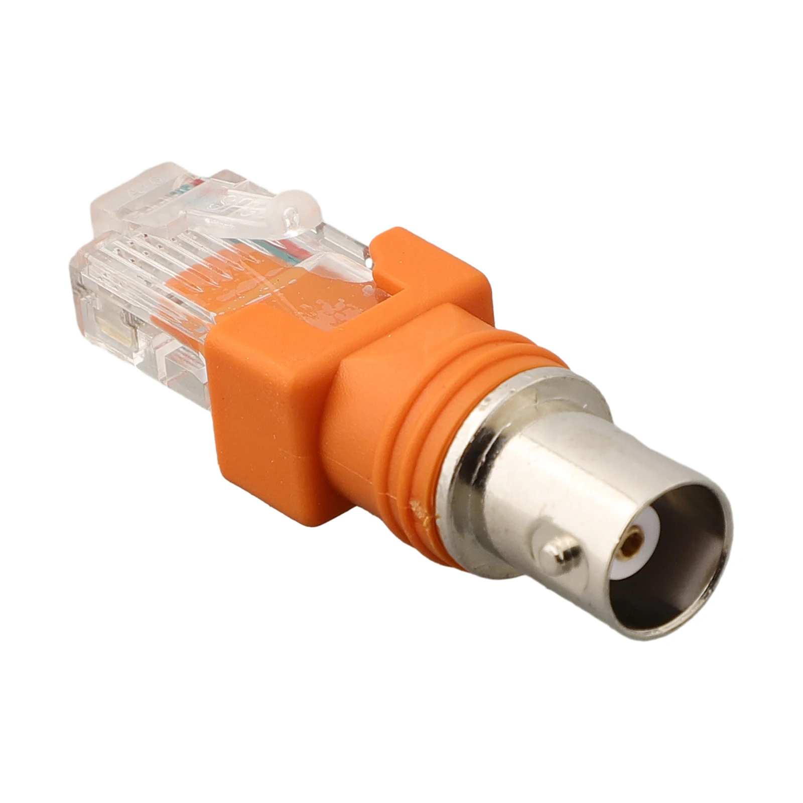 1pc BNC-RJ 45 Adapter RF Female To RJ 45 Male Coaxial Coupler Adapter To RF Connector Chassis Panel Mount Monitor Accessories