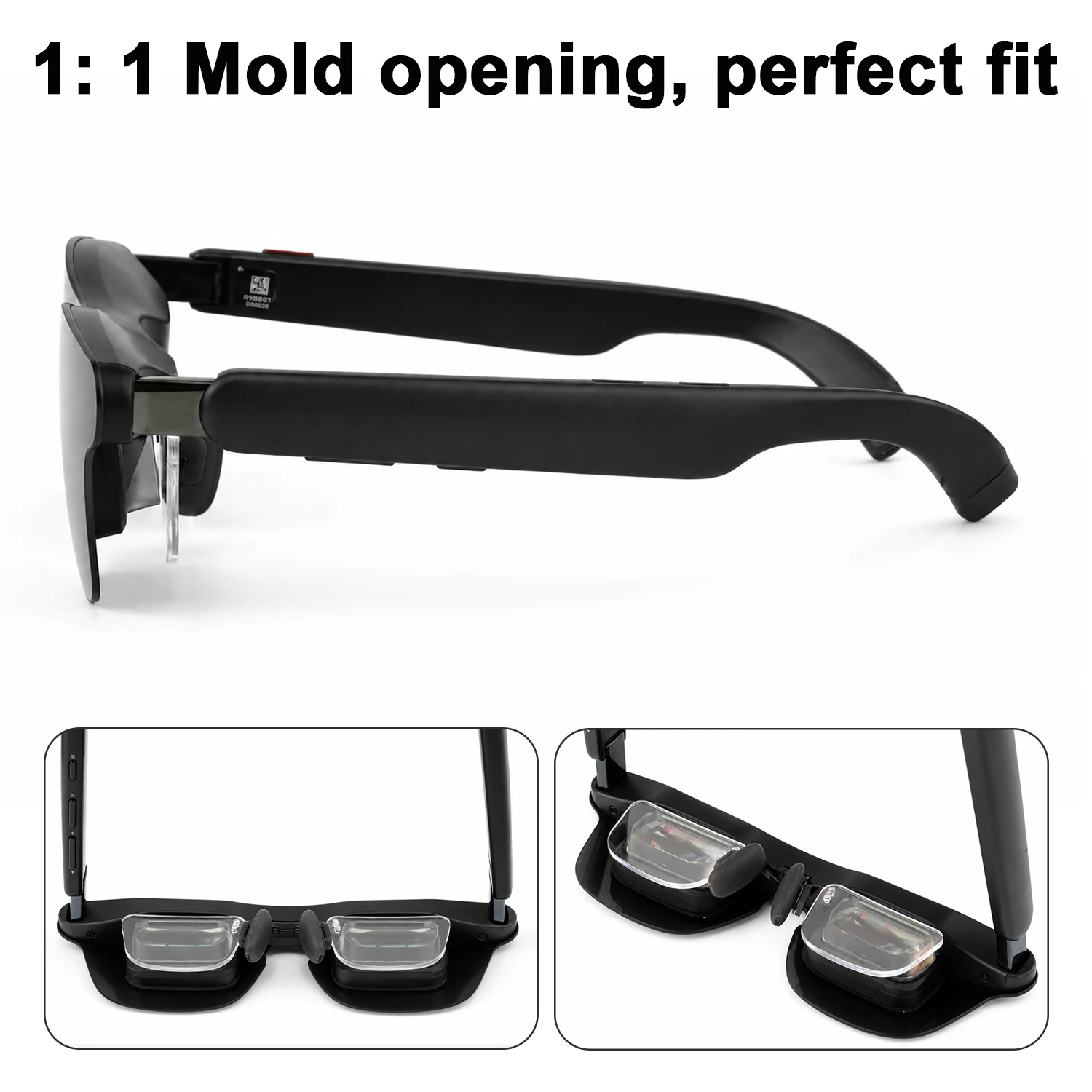Für RayNeo GT/GT Max/Air 4/Air 4 Pro/Air3S Pro/Air3/3S/Air 2S XR Smart-Brillen: Maßgefertigte Linsen für Kurzsichtigkeit/Weitsichtigkeit/Astigmatismus – Detail 5