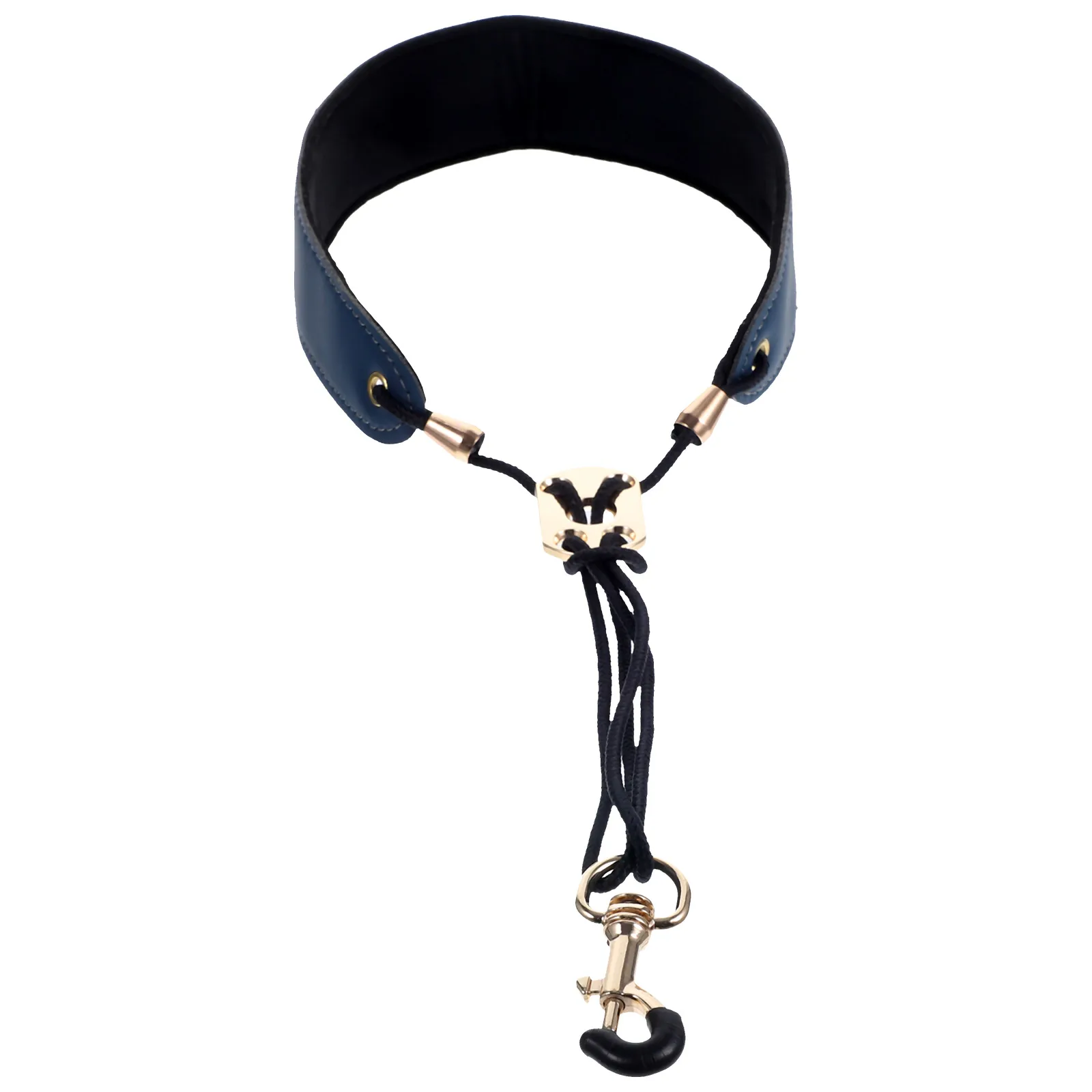 

Music Instrument Strap Sax Straps Aldult Musical Adjustable Neck Clarinet Blue