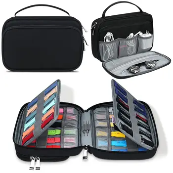 錶帶收納袋,錶帶收納盒,可容納36條智慧手錶錶帶,蘋果錶帶旅行收納包 8 最佳銷售 錶帶收納器 - №2