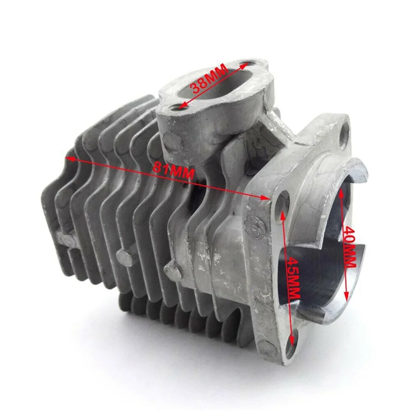 

3X 2 Stroke 49Cc 40Mm Cylinder Head Piston Kit Mini Pocket Motorcycle MTA1 MTA2 M CK02-A97E