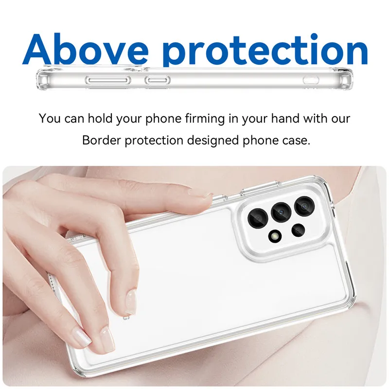 For Samsung Galaxy A33 5G Case Samsung Galaxy A13 A23 A33 A55 A75 5G Cover Original Shockproof Silicone Protective Phone Cover