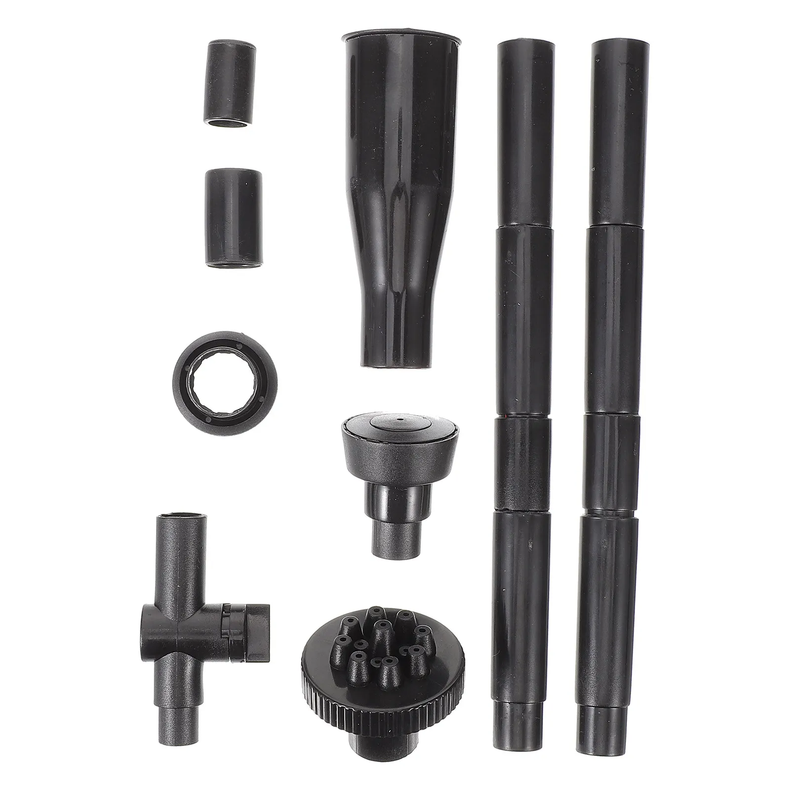 1Set Pond Fountain Nozzle Outdoor Water Feature Spray Head Fountain Sprinkler Adjustable Flow Direction Weatherproof Garden