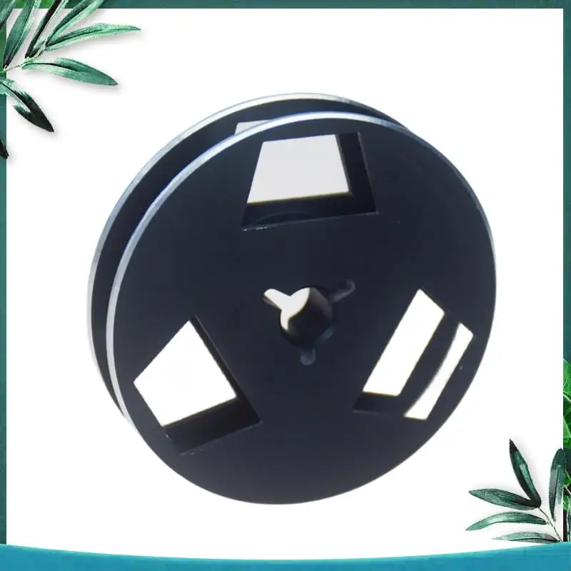 (NEW) 1/4 2.5 Inch Takeup Reel,Open Reel Audios Metal Takeup Reel,3 Holes Wind Resistance Hole 2.5 Inch Empty Tape Reel