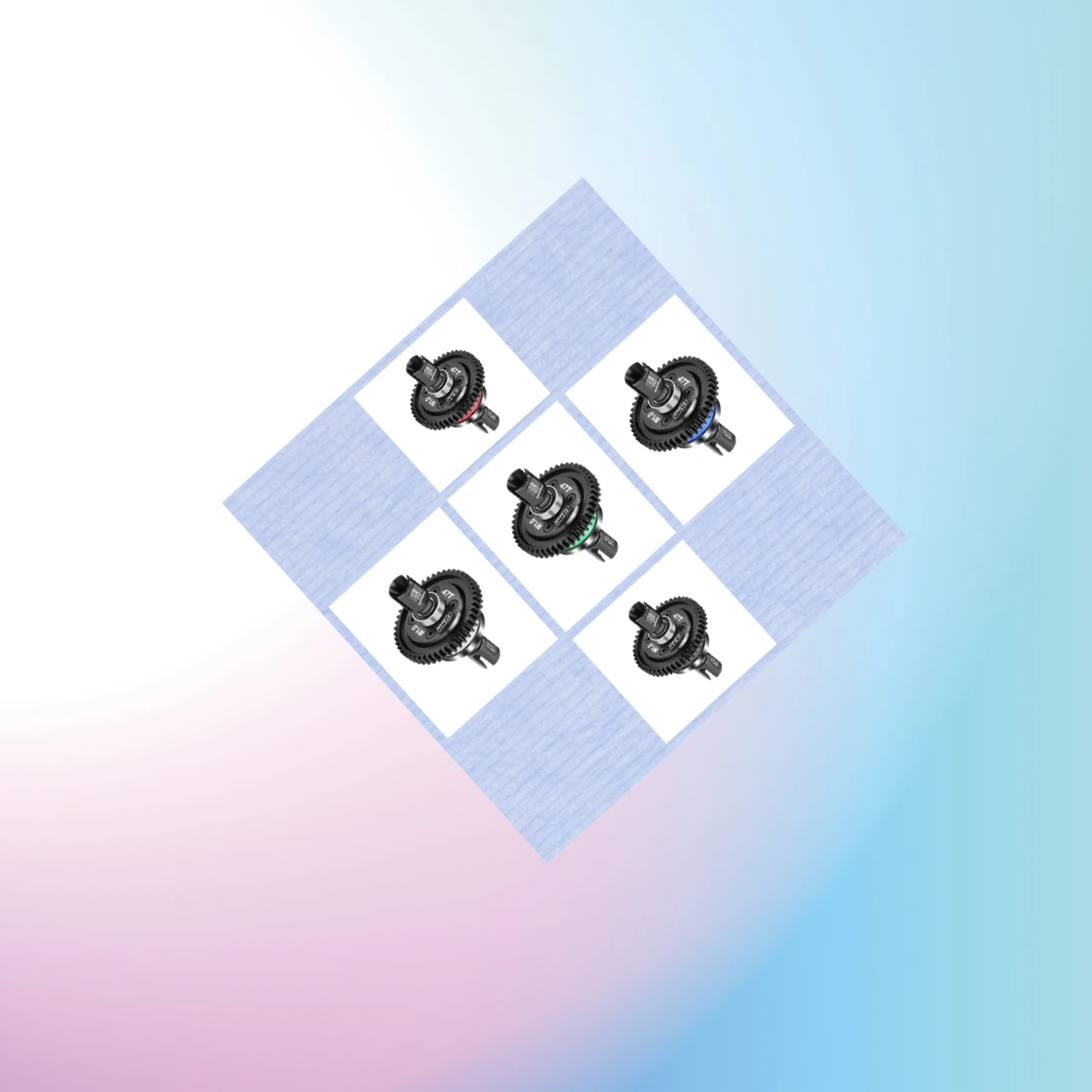 

GPM 20CrMnTi Steel+7075 Alu Center Complete Diffs ARRMA 1/8 Kraton V6 EXB Notorious