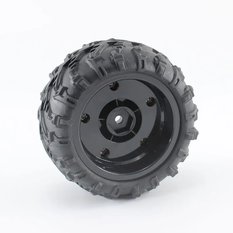 For SCY 16101PRO 16102PRO 1/16 RC Car Compatible 4Pcs 12Mm Hex Wheel Rims& 85MM Rubber Tire Set- Accessories