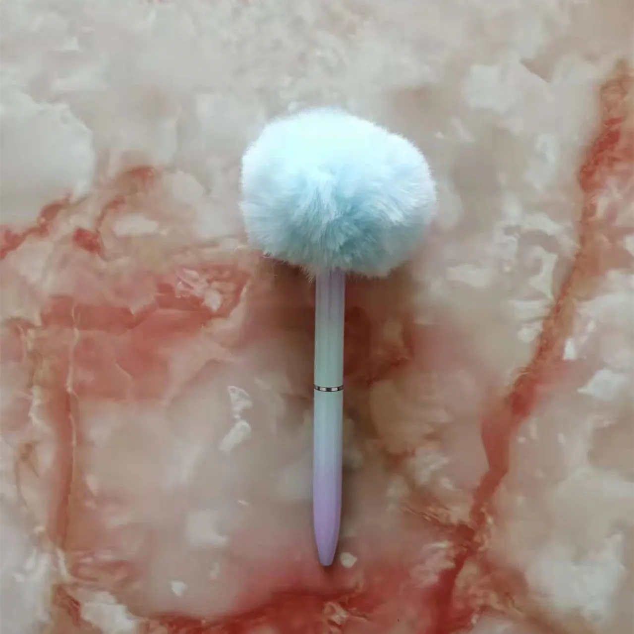 Stylo à bille Fluff, stylo document nickel é, 50 pièces