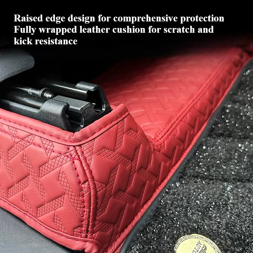 For Zeekr 8X Full surround double-layer foot pads anti dirt and wear-resistant starry sky carpet interior accessories