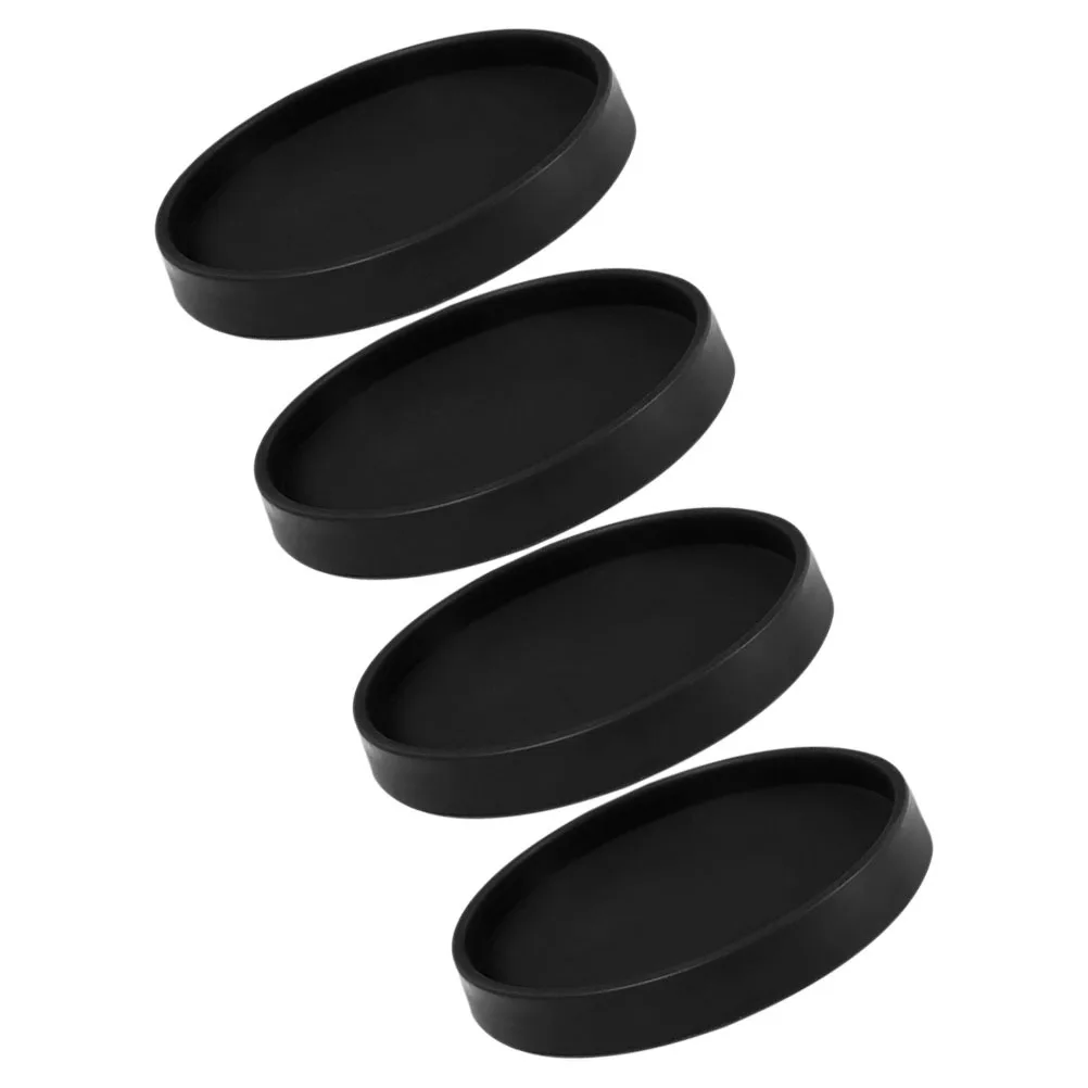 

4pcs Anti-Slip Furniture Pads Floor Protectors Chair Leg Covers No Tool Installation Rubber Feet Mats For Hardwood Tile Carpet