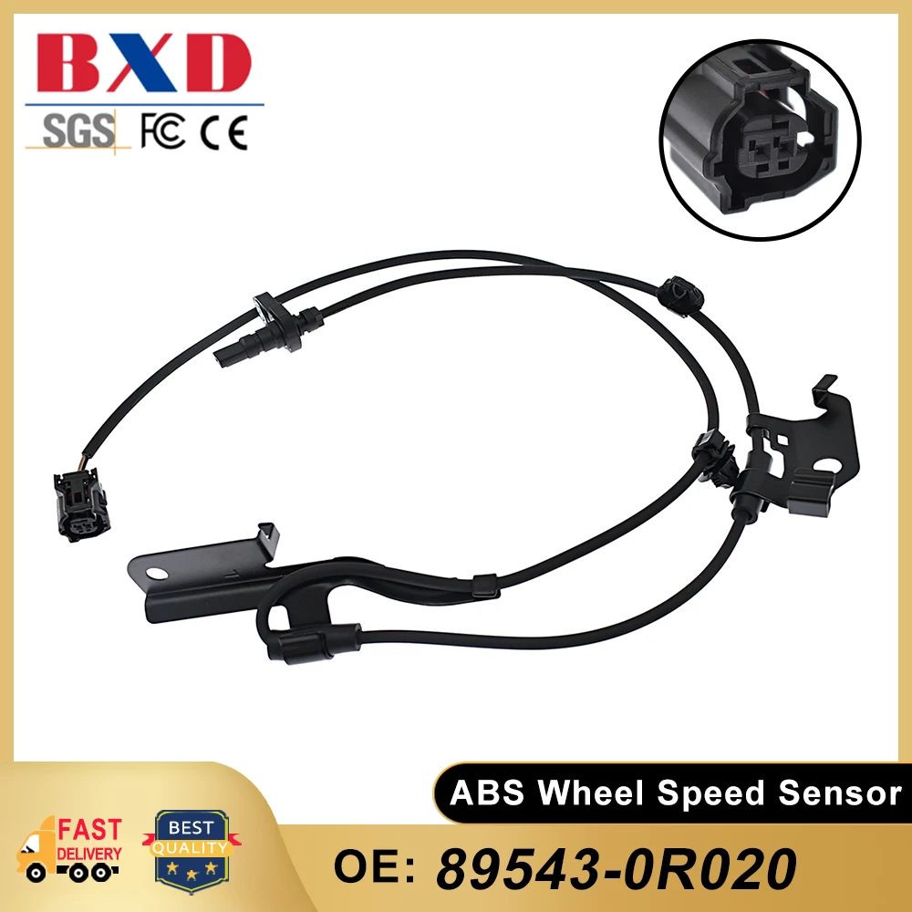 Front Left ABS Wheel Speed Sensor 89543-0R020 895430R020