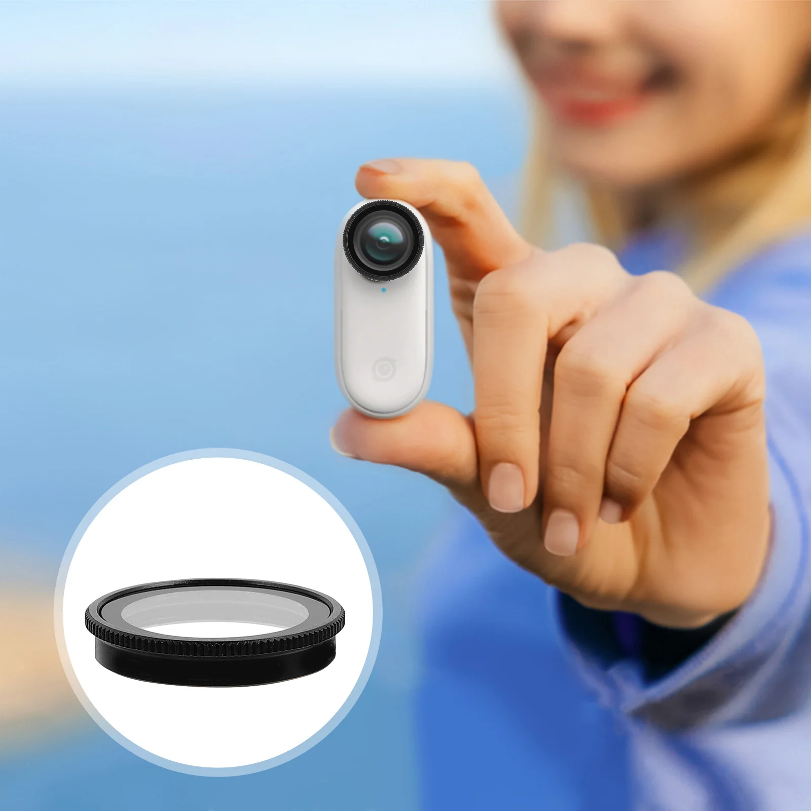 

1Pcs Mcuv Camera Lens Filter Professional Waterproof Durable High Gloss Colors Easy Apply Photography Lens