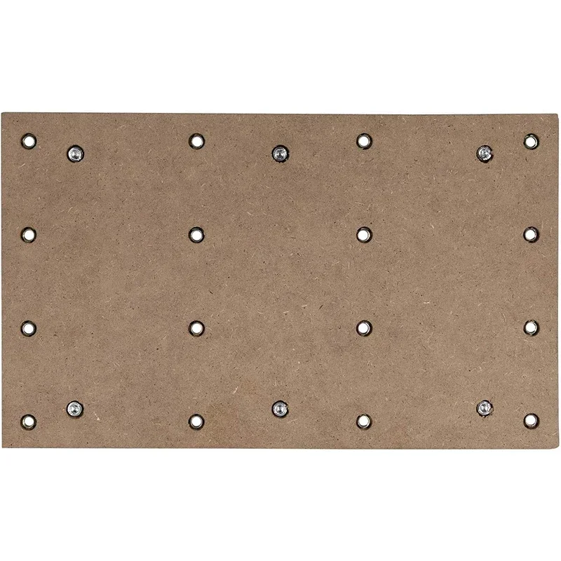 Imagem -02 - Bancada Proteção Board com m6 Buracos Mdf Spoilboard Acessórios para Cnc 3018 Max 3018 Pro 3020 Plus Máquina de Gravação