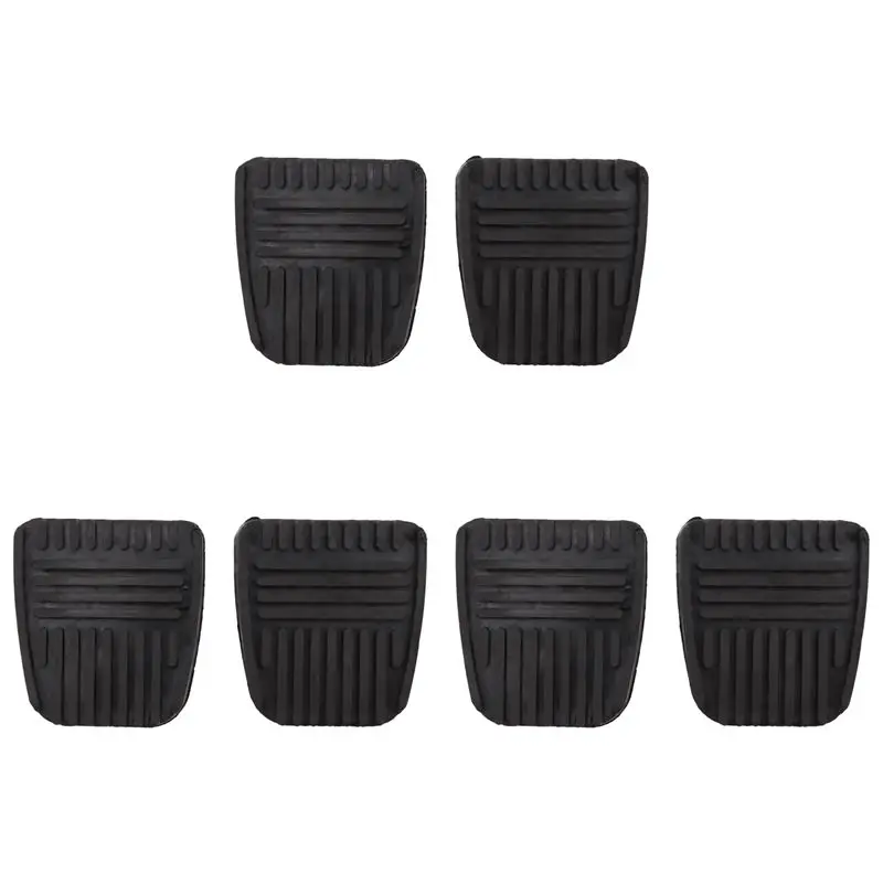 Clear 3X 31321-14020 Brake Clutch Pedal Pad Rubber Cover Trans Vehicles For Toyota/Camry/Celica/Paseo/RAV4/Tacoma