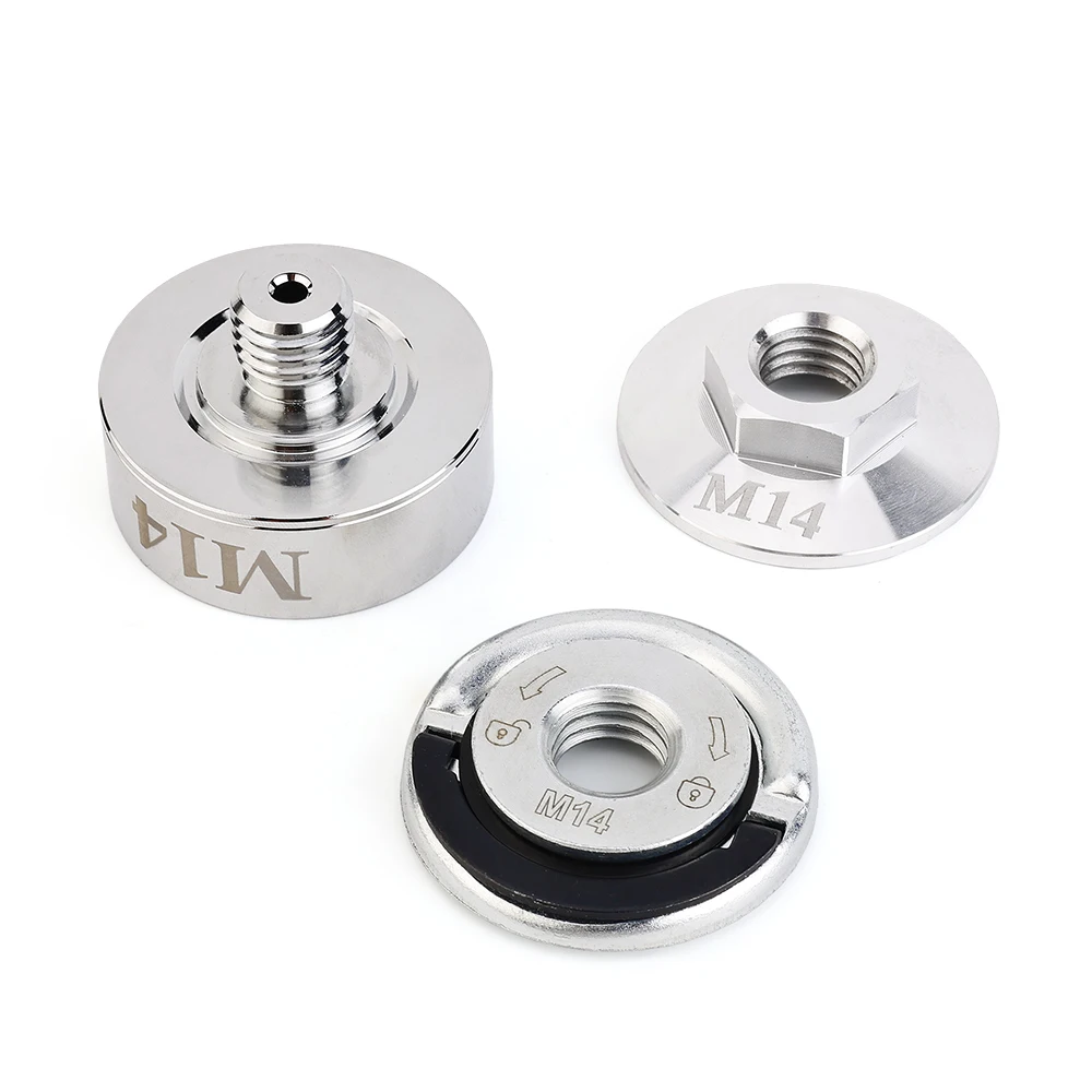 Casaverde 45mm M14 Release Lock Nut,Quick Locking Flange Nut Compatible with Angle Grinder Saw Blades, Polish Discs, etc