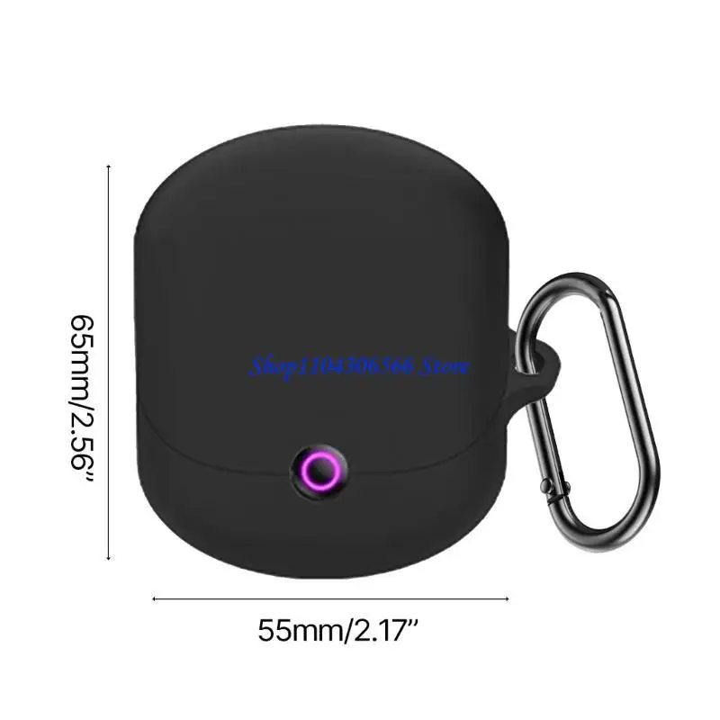 02DD Membawa Casing Earphone Untuk P10 Earphone Keychain Storage Cover