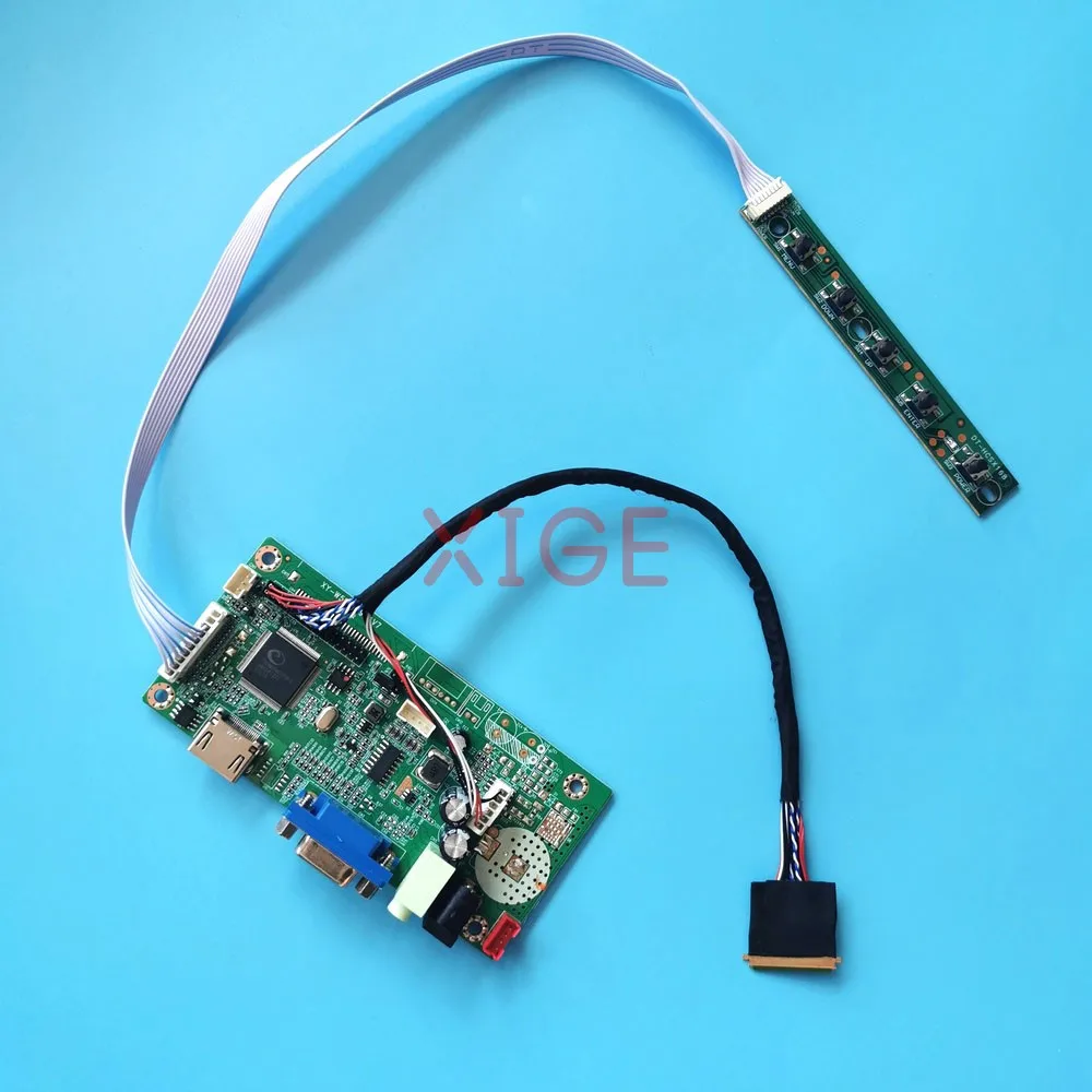 

Плата драйвера контроллера 58C для BT156GW01 V.4 BT156GW02 V.0 Kit DIY VGA 15,6 "40-контактный LVDS 1366x768 Экран ноутбука HDMI-совместимый
