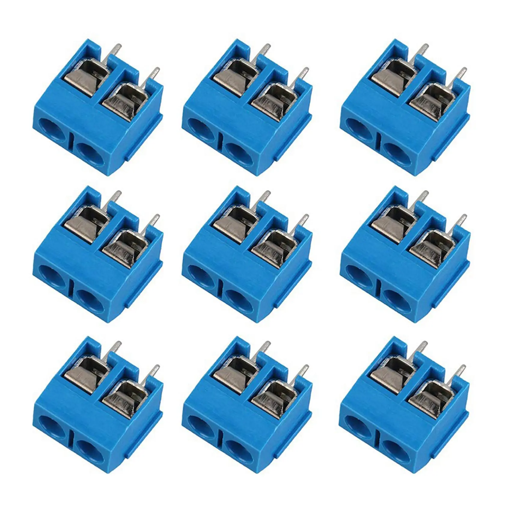 ABKS-180Pcs 5Mm Pitch 2 Pin & 3 Pin PCB Mount Screw Terminal Block Connector For Arduino (150 X 2 Pin, 30 X 3 Pin)