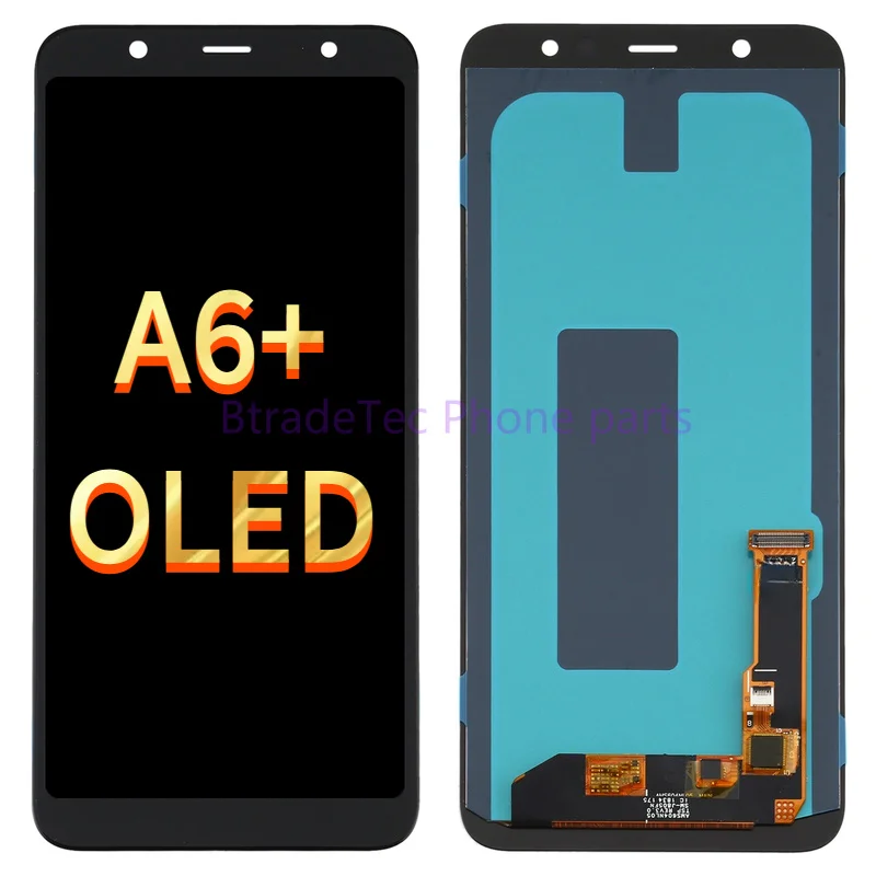

OLED LCD Screen for Samsung Galaxy A6+ (2018) SM-A605 w/ Digitizer Full Assembly