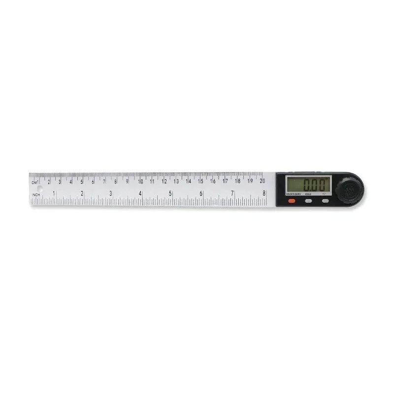 Plastic Digital Gonionmeter 200 mm 7'' Angle Ruler Meter Digital Protractor 360 Degree Goniometer Inclinometer Angle Tool