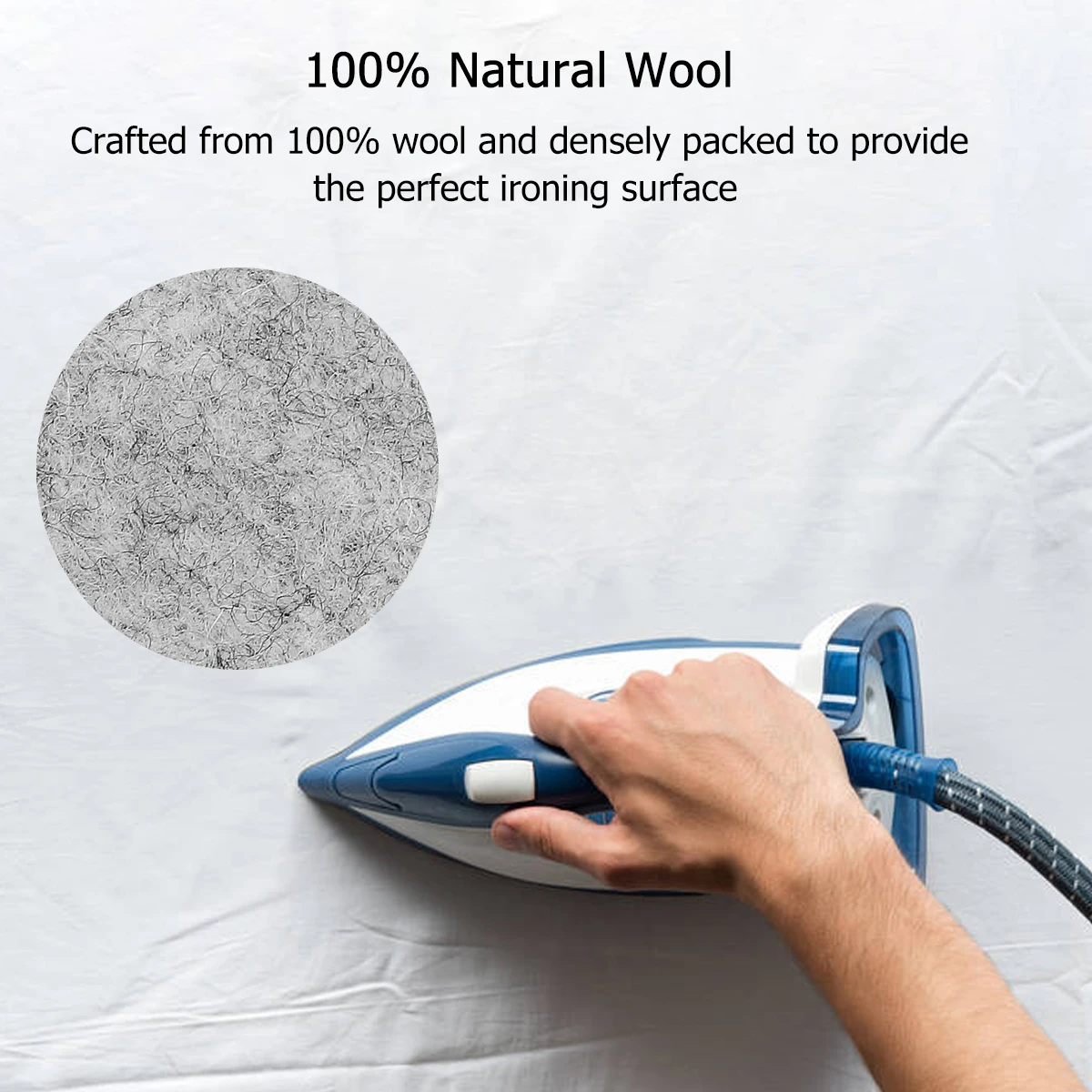 

Ironing Board Felt Pad Wool for Countertop Pressing Mat Pads Quilters Quilting Cloth Travel